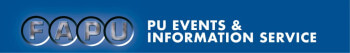 FAPU PU Events & Information Service